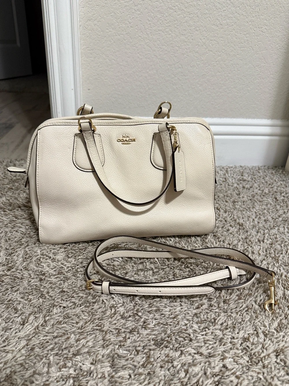 Coach Nolita Satchel with Detachable Strap